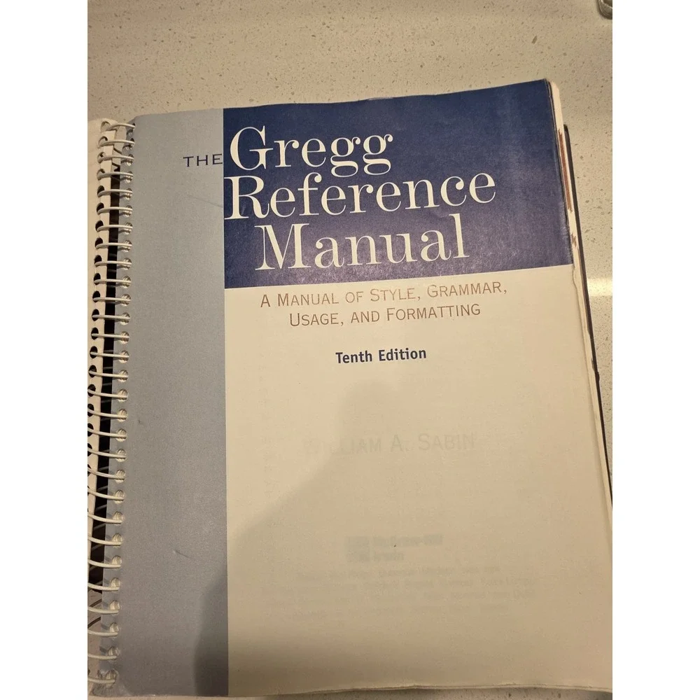 N/A gregg reference